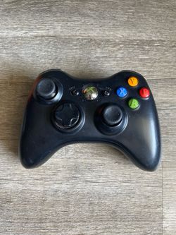 Black Xbox 360 Wireless Controller