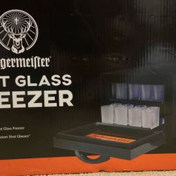 Jäegermeister shot glass freezer