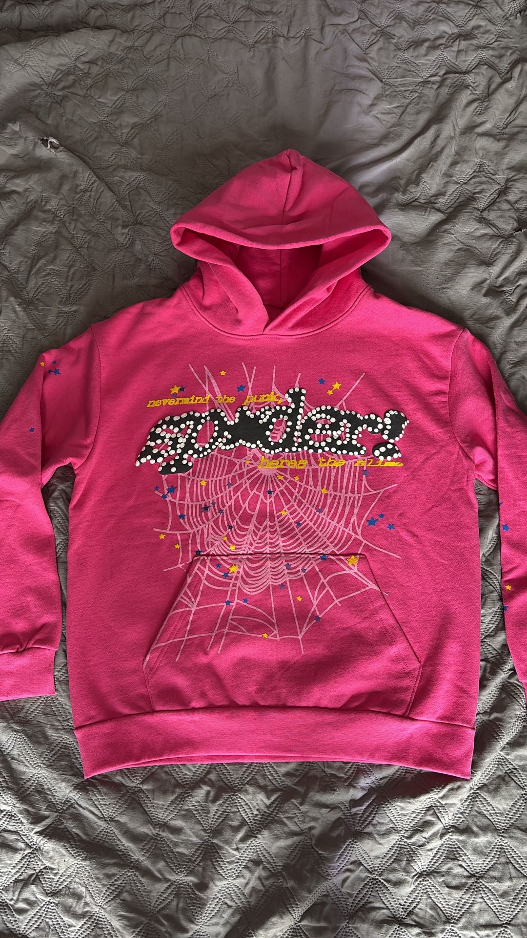 Pink Sp5der Hoodie