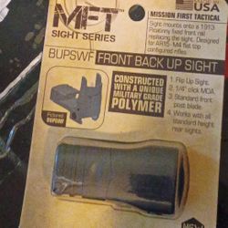 Mft Front Back Up Sight 