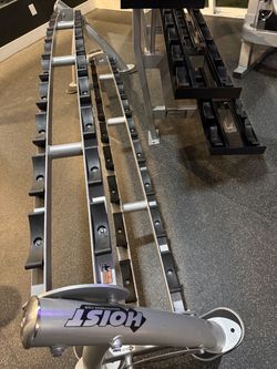 Hoist dumbell rack