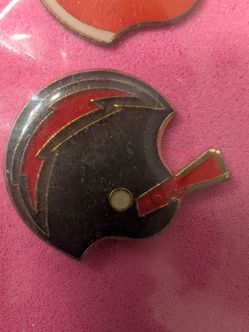 Vintage football pins