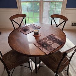 Round Dining Table Set