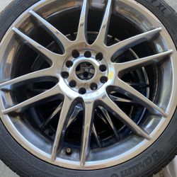 Rims And Tires 5 Lug 4-1/4 Bolt Pattern 