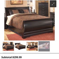 Sleigh Bed Frame Only 