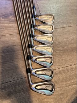 Srixon Z585 Z785 Forged Iron Combo Set 4-P Extra Stiff Flex Steelfiber i95 X-Flex + 0.5 Pured