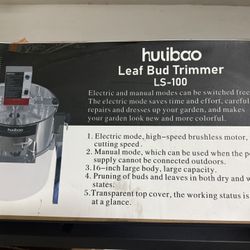 leaf bud trimmer