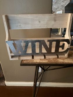 Wine and glass rack