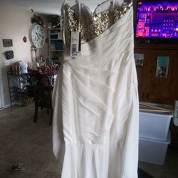 prom or wedding dress size 2. $45