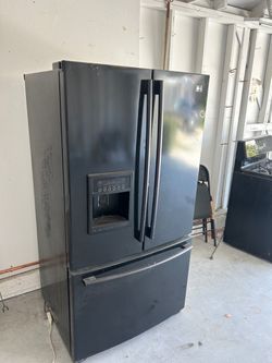 LG refrigerator and freezer