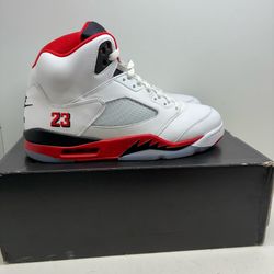 Jordan Retro 5 Fire Red Shoes 21967216