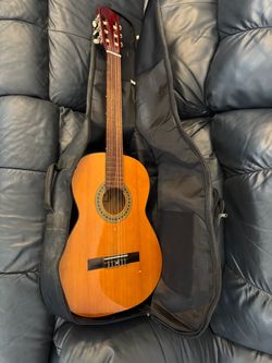 Guitar and case