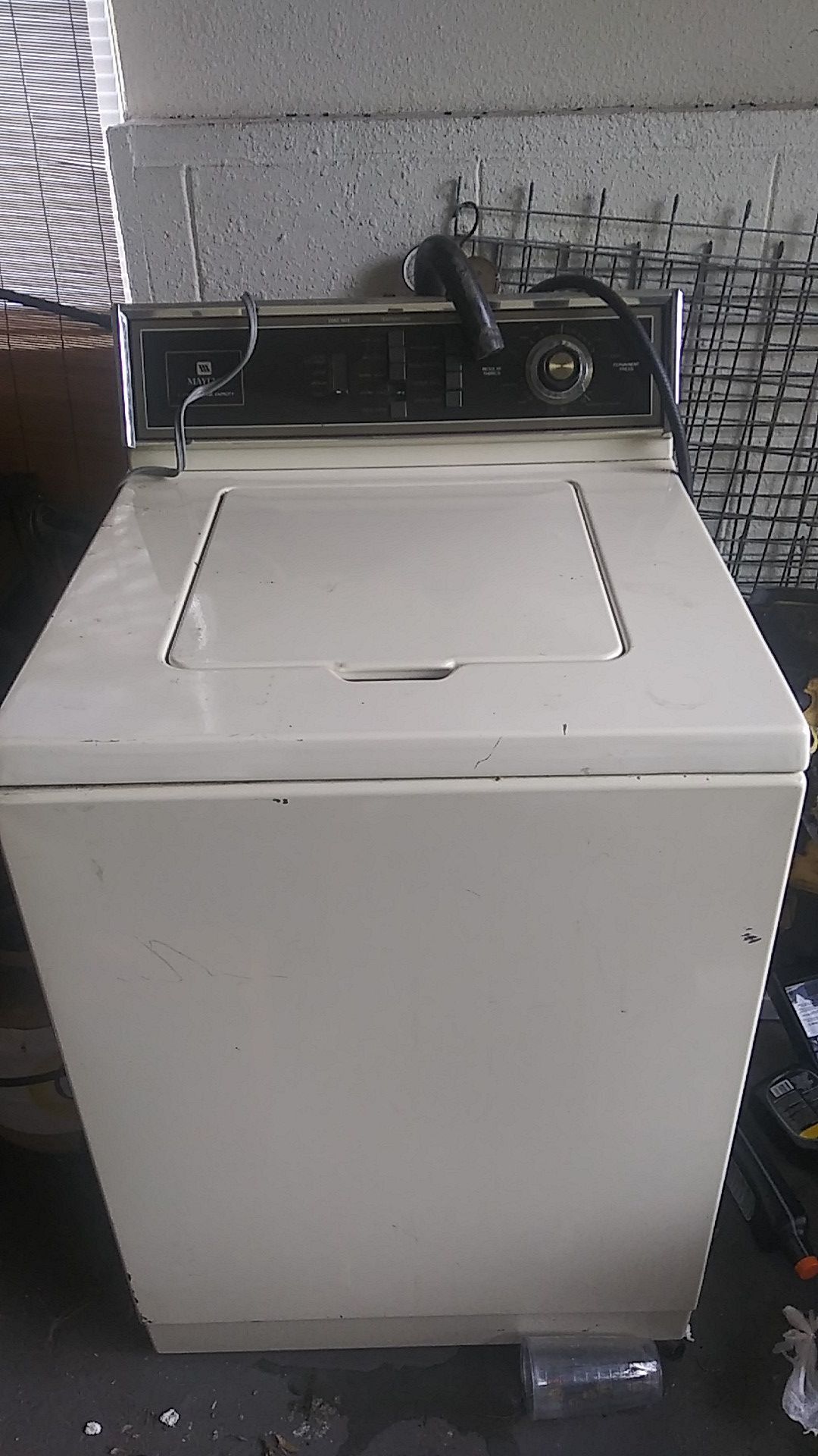 Maytag 2 speed large capacity washer machine