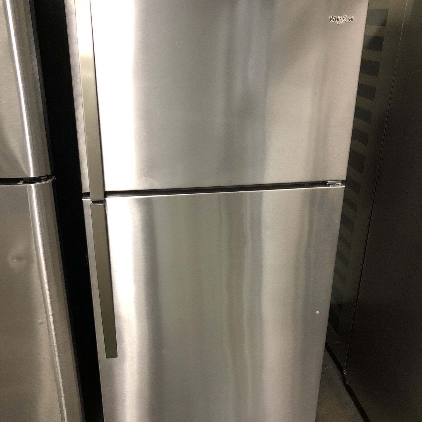 Whirlpool Stainless Steel Apartment Size Refrigerator 2023 Model