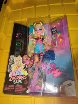 Monster High Lagoona Blue Fashion Doll in Mesh