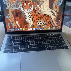 Macbook pro with smart touch bar