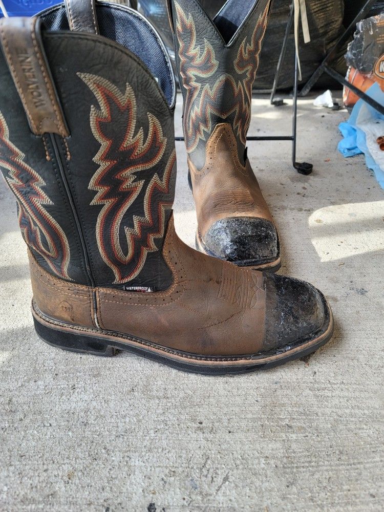 Mens Rancher Wolverine Boots