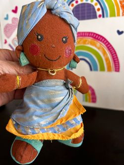 DISNEY “IT’S A SMALL WORLD” INDIA 8 INCH SOFT  DOLL