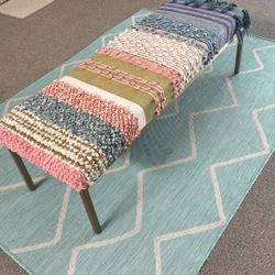 Anthropology Bench Gold Frame