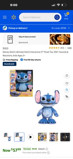 NEW OUT OF BOX ULTIMATE INTERACTIVE STITCH 