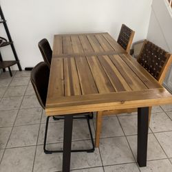 Wooden Table For Kitchen 