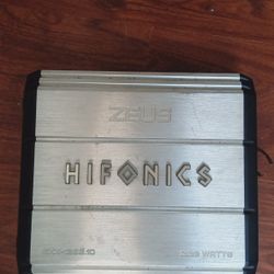 Hifonics ZXX-1200.1D ZEUS 1200 Watt Monoblock Car Audio Amplifier 1 Ohm Stable