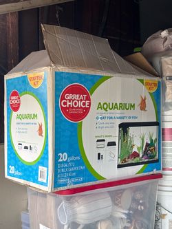20 Gallons Fish Tank & Filter