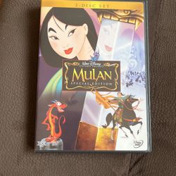 Walt Disney Mulan Special Edition, Two Disc Dvd Set