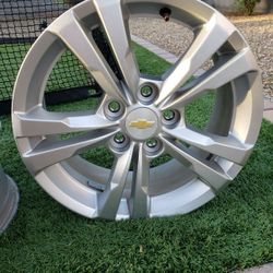Chevy Rims -  17 x 7,  5 x 120mm Bolt Pattern - TPMS