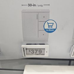 30 inch Davies white bathroom sink