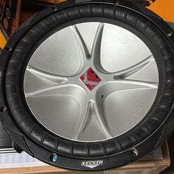 Kicker Speaker (12) & Amp