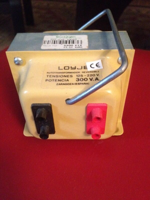 Loyje autotransformador reversible