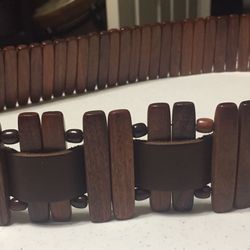Wooden Guitar Strap.
