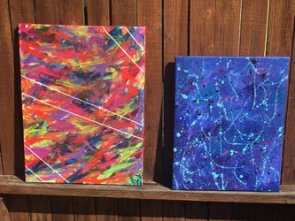 Original Acrylic Abstract Paintings
