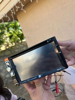 Touch screen radio stereos