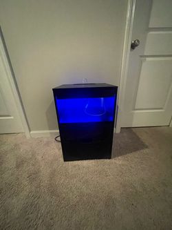 Night stands 3X LED Changing Color Lights Includes Strobe , Charing Station , Ports , and Outlets