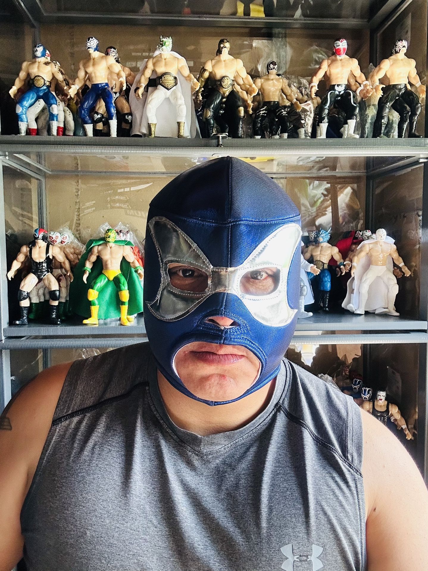 Lizmark Lucha Libre Mask Mexican Wrestling Adult Luchador Costume  Luchadores