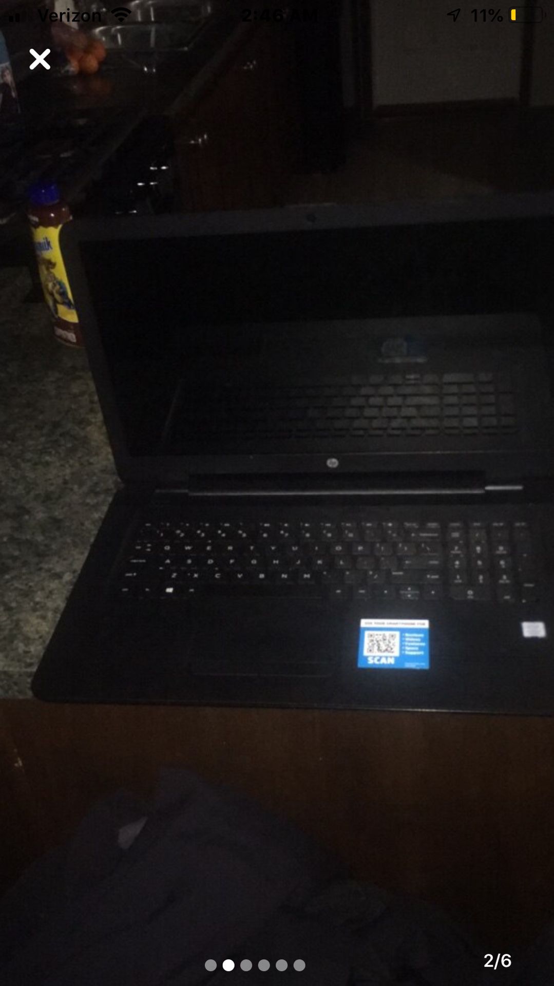 Laptop like new condition $250 with charger. Only used a few times and was updated and screen was replaced a few days ago.