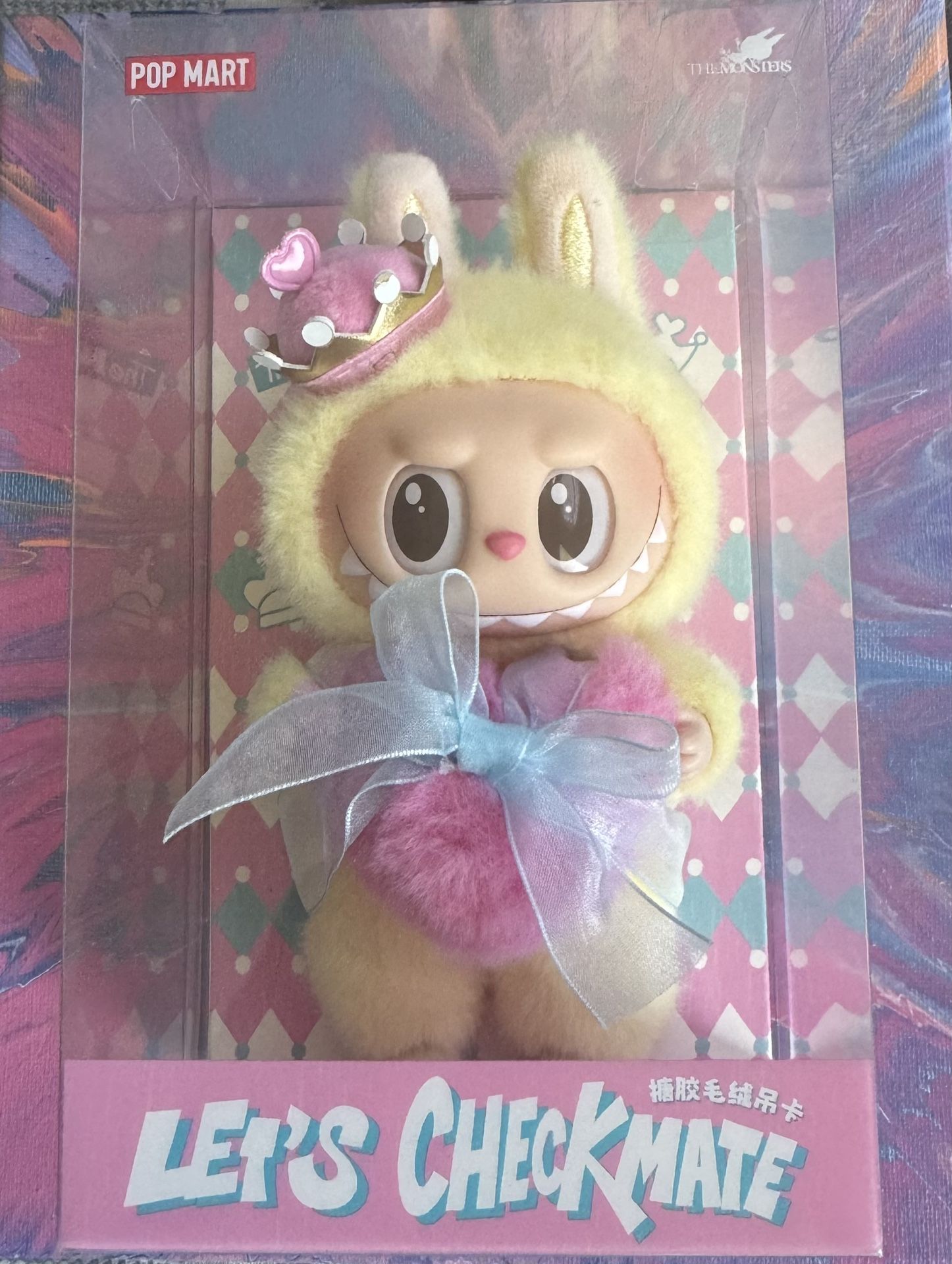 AUTHENTIC POP MART LETS CHECKMATE QUEEN