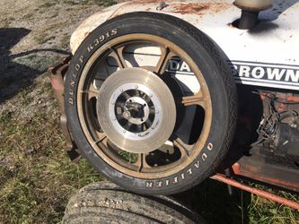 Kawasaki KZ front. Wheel 19 inch