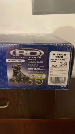 Roller Derby Inline skates Mens USA 6-9