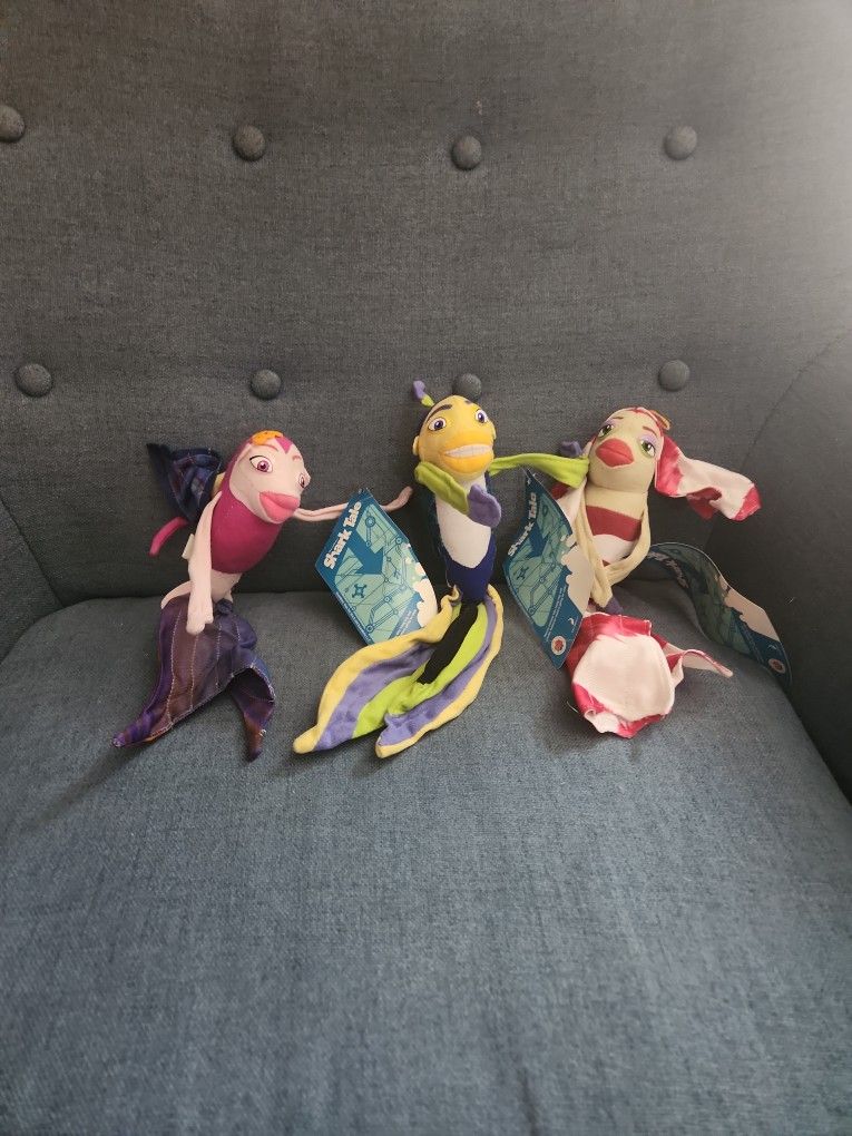 Nanco Shark Tale Plush Collectibles 3 2004