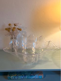 Acrylic Clam Shell Punch Bowls