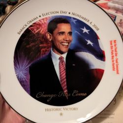 Obama Plate 