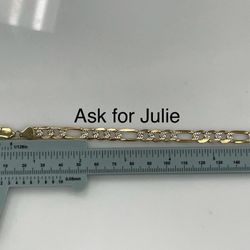 14k two-tone gold 8 inches 144795-1 