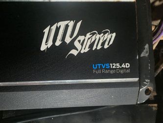 UTV Stereo UTVS125.4D Full Range Digital Amplifier
