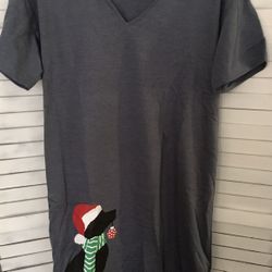 Hoodie Sleepshirt, Large