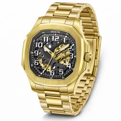 Invicta gold watch