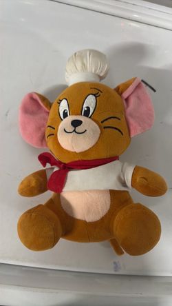 Jerry Mouse Chef Plush Stuffed Toy tom and Jerry Cartoon Network car dangler backpack rare