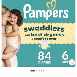 Pampers Size 6 (84 Count)
